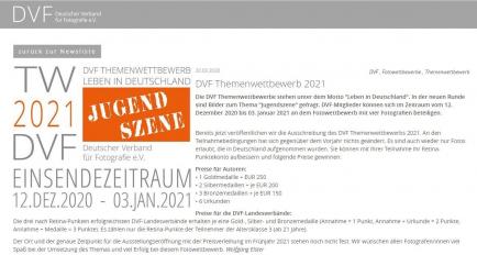Auszug aus DVF-Website