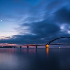 Abendstimmung am Fehmarnsund 2