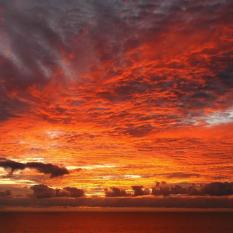 Brennender Himmel