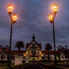 Abend in Rotorua