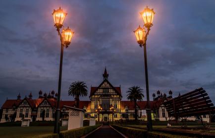 Abend in Rotorua