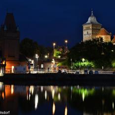 Blick aufs Burgtor