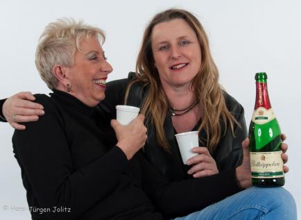 Gute Stimmung beim Fotoshooting