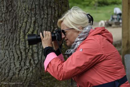 Petra stellt scharf