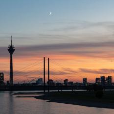 Blaue Stunde am Rhein1