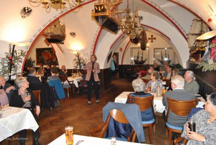 Weihnachtsfeier im Admiralszimmer